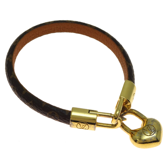 Louis Vuitton Crazy in Rock BL #17 Women's Bracelet M6451F Monogram Brown